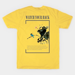 Watch Your Back Color Version T-Shirt